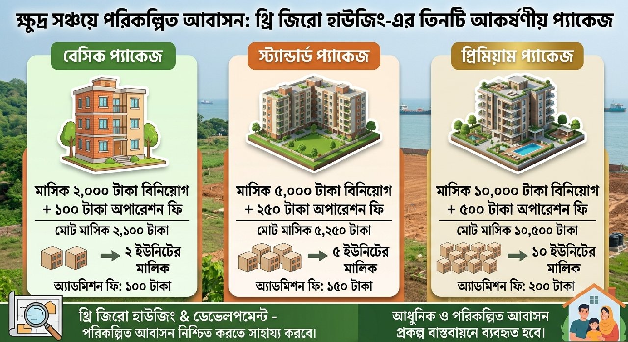 ক্ষুদ্র সঞ্চয়কারীদের জন্য আমাদের নতুন ৩টি মেম্বারশিপ প্যাকেজ